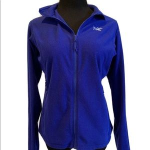 Arc’teryx Jacket, Full Zipper, Royal Blue.
